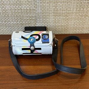 🌟HP🌟VTG 1993 Little Earth Hawaii Aloha State Metal License Plate Purse Crossbody